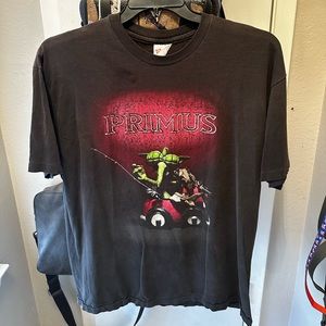 Vintage Primus Shirt Misc. Debris XL Well Worn Authentic 1993